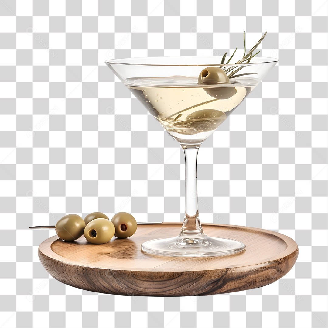 Copo de bebida alcoólica PNG Transparente