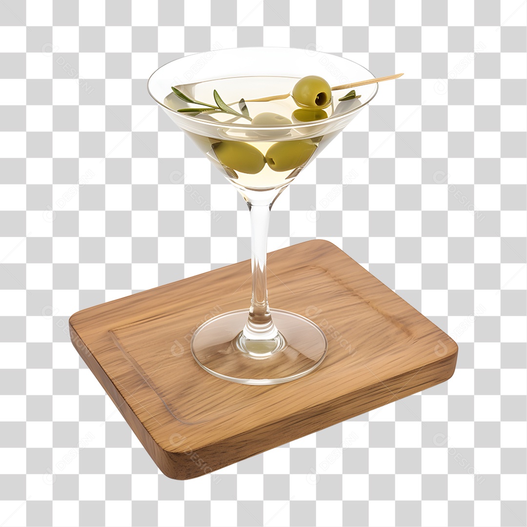 Copo de bebida alcoólica PNG Transparente