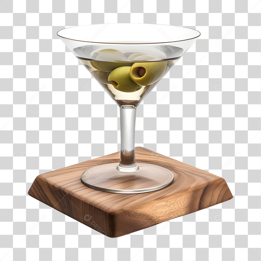 Copo de bebida alcoólica PNG Transparente