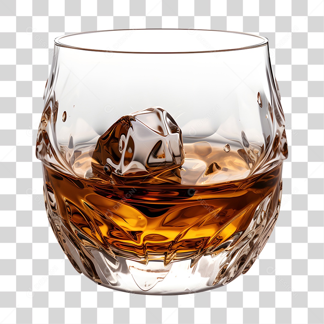 Copo de bebida alcoólica PNG Transparente