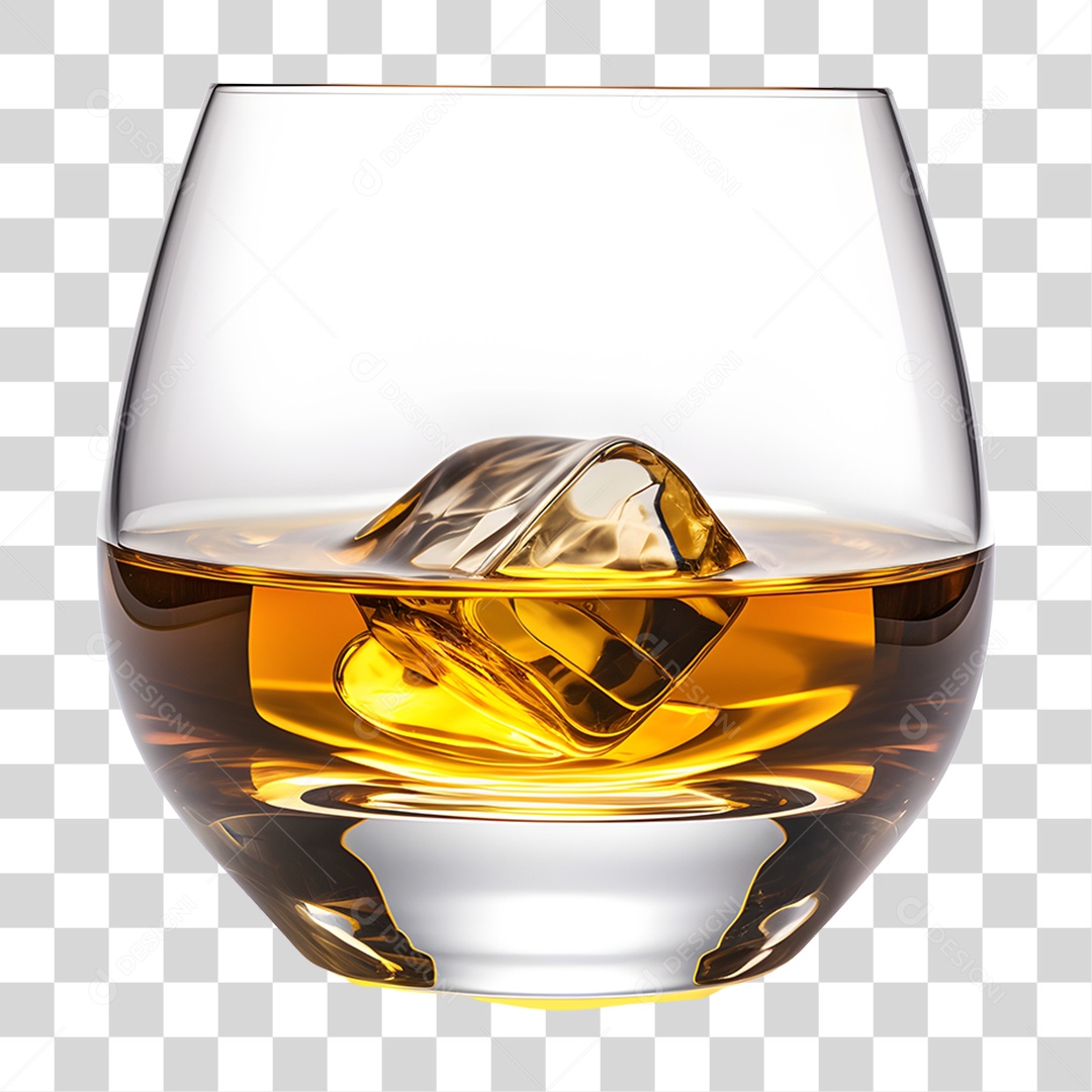 Copo de bebida alcoólica PNG Transparente