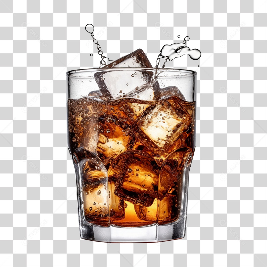 Copo de bebida alcoólica PNG Transparente