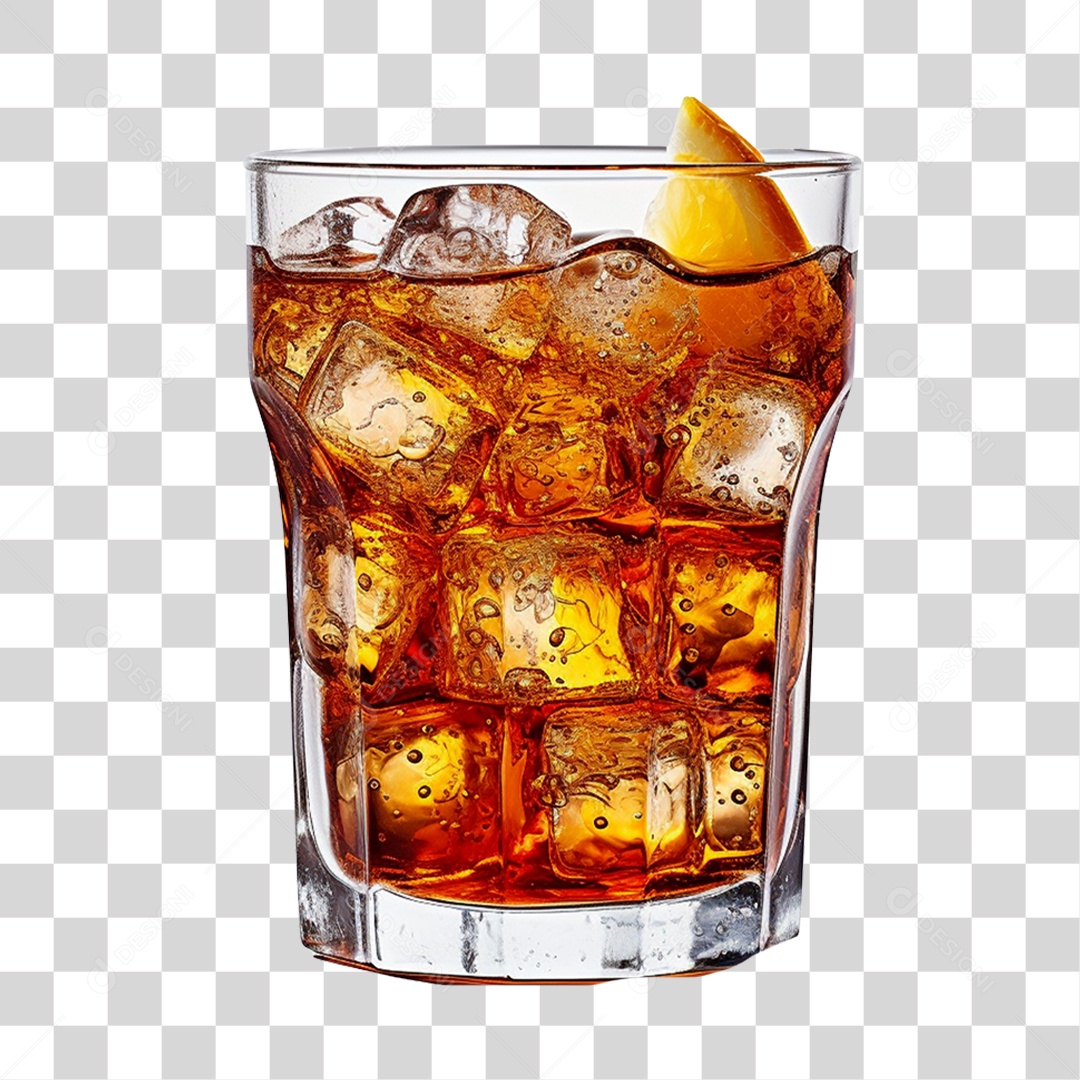 Copo de bebida alcoólica PNG Transparente