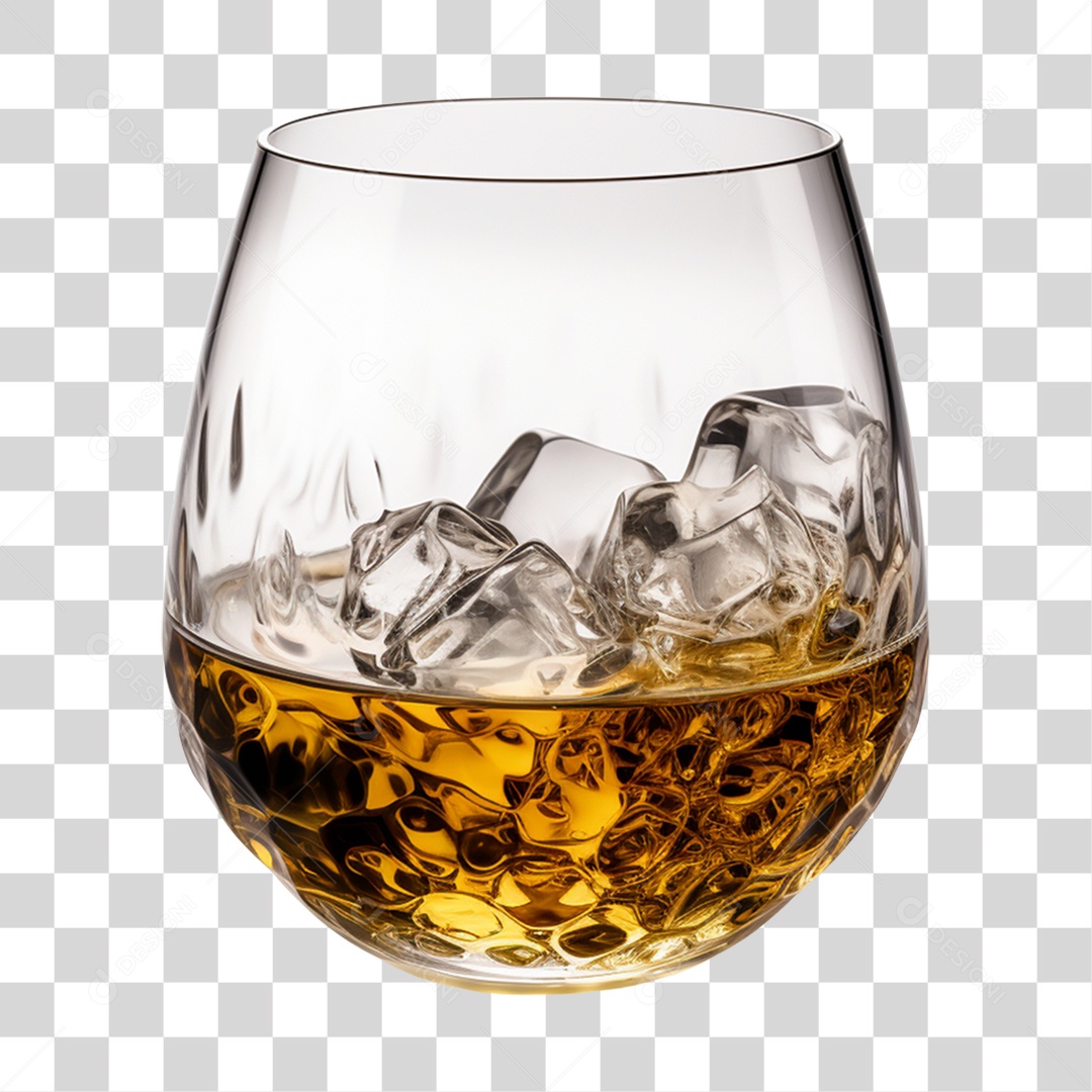 Copo de bebida alcoólica PNG Transparente