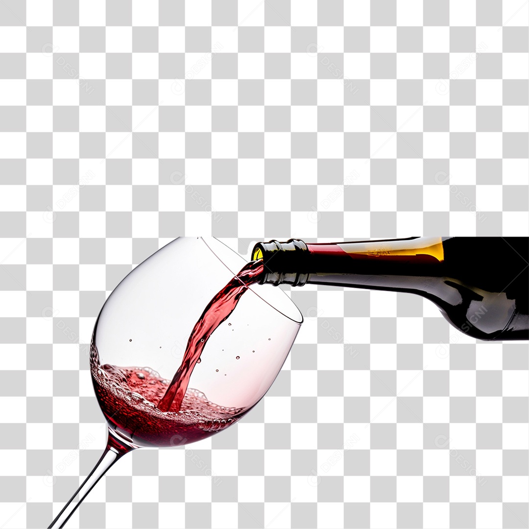 Copo de bebida alcoólica PNG Transparente
