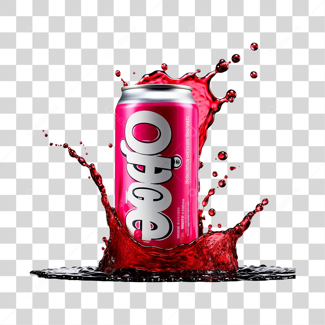 Lata de bebida PNG Transparente