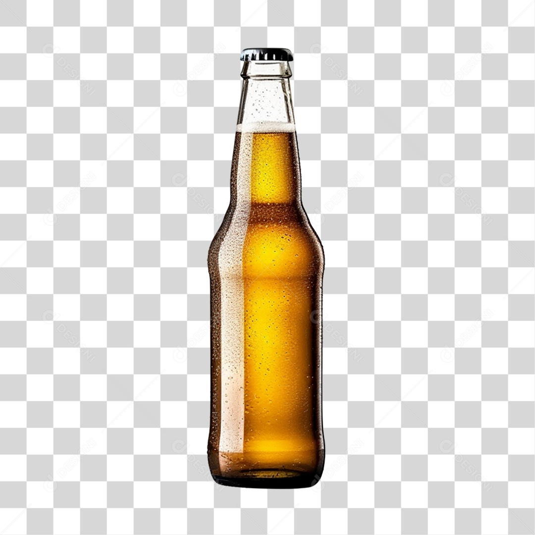 Garrafa de bebida alcoólica PNG Transparente