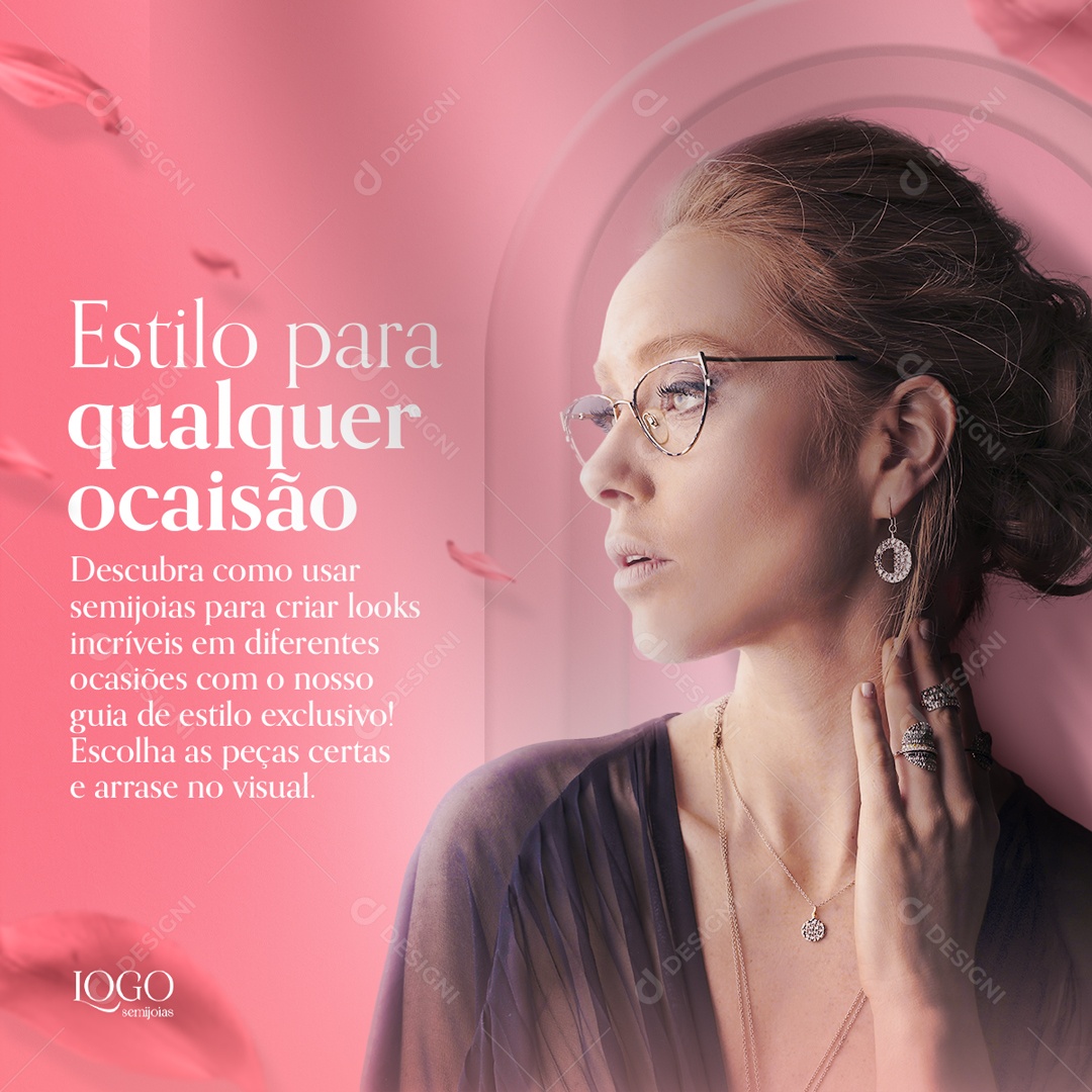 Estilo Para Qualquer Ocasião Social Media PSD Editável