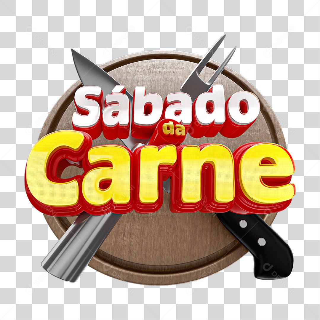 Sábado da Carne PNG Transparente