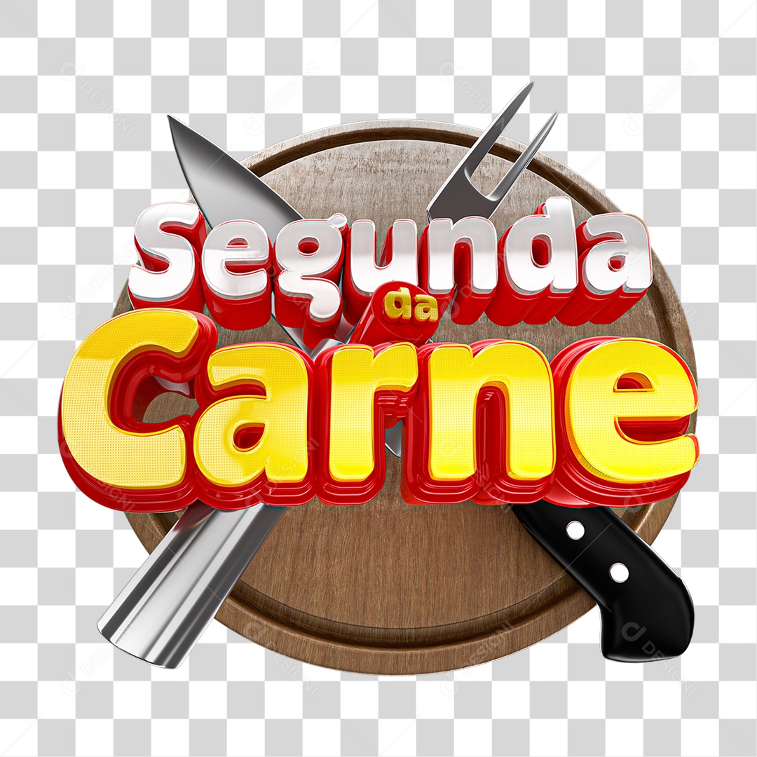 Segunda da Carne PNG Transparente