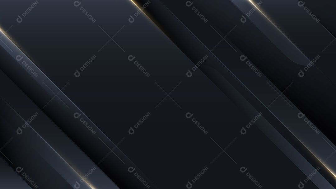 Fundo Realista 3D Preto Vetor EPS