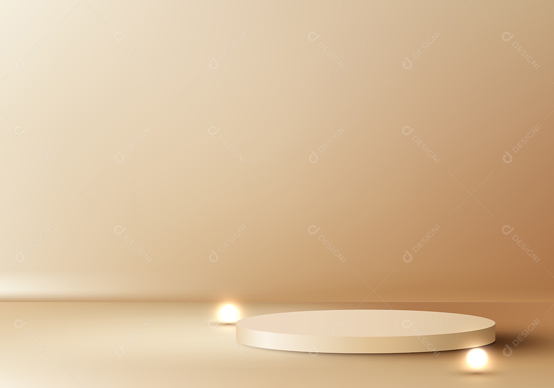 Cenário Realista 3D Ilustração Vetor EPS