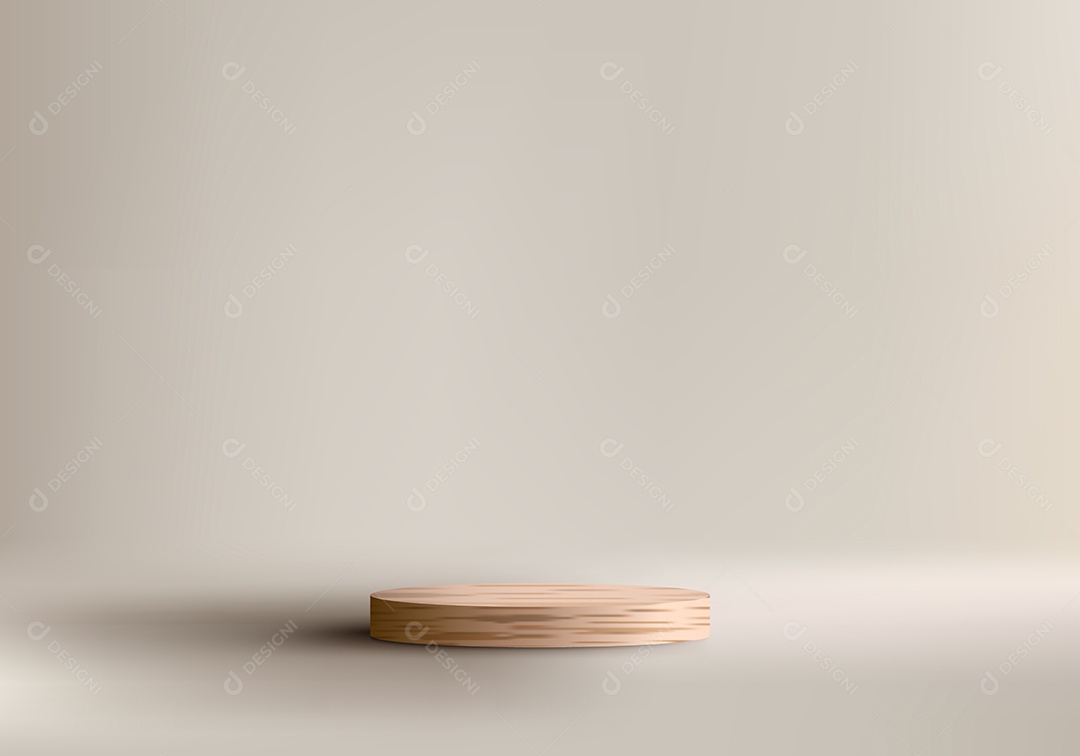 Cenário Realista 3D Ilustração Vetor EPS