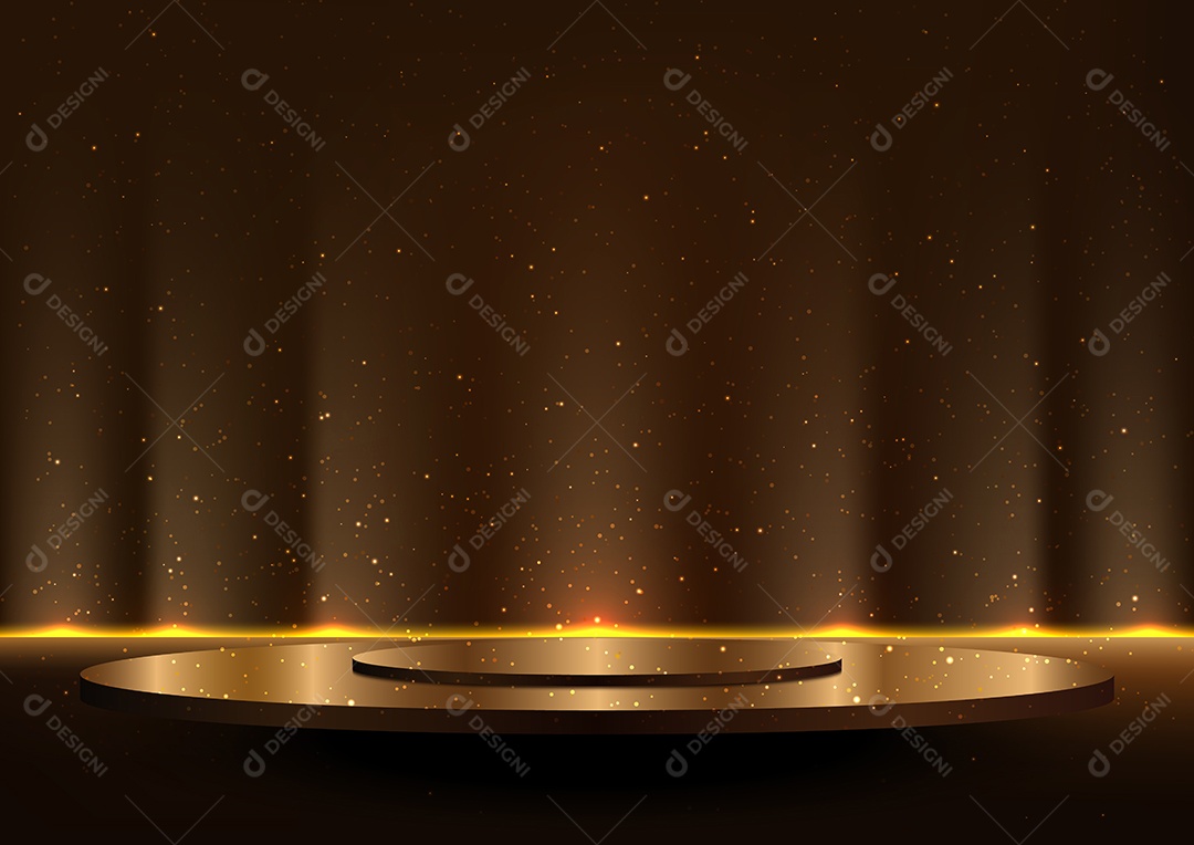 Cenário Realista 3D Ilustração Vetor EPS