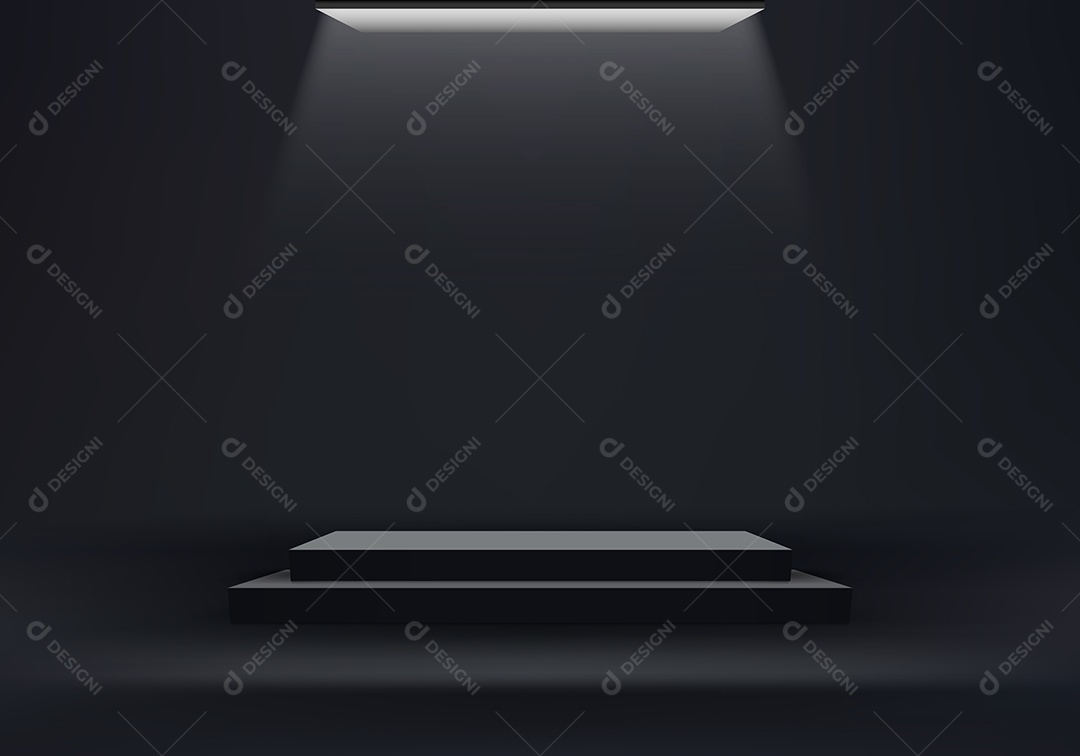 Cenário Realista 3D Ilustração Vetor EPS