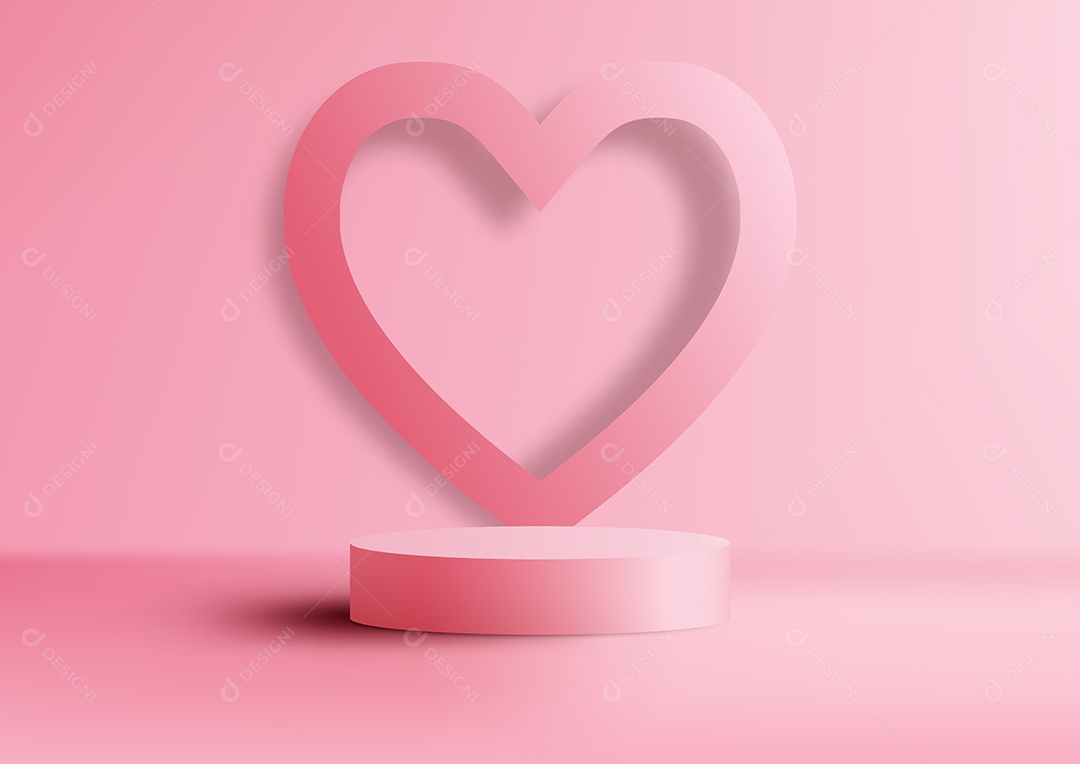 Cenário De Amor Realista Ilustração Vetor EPS