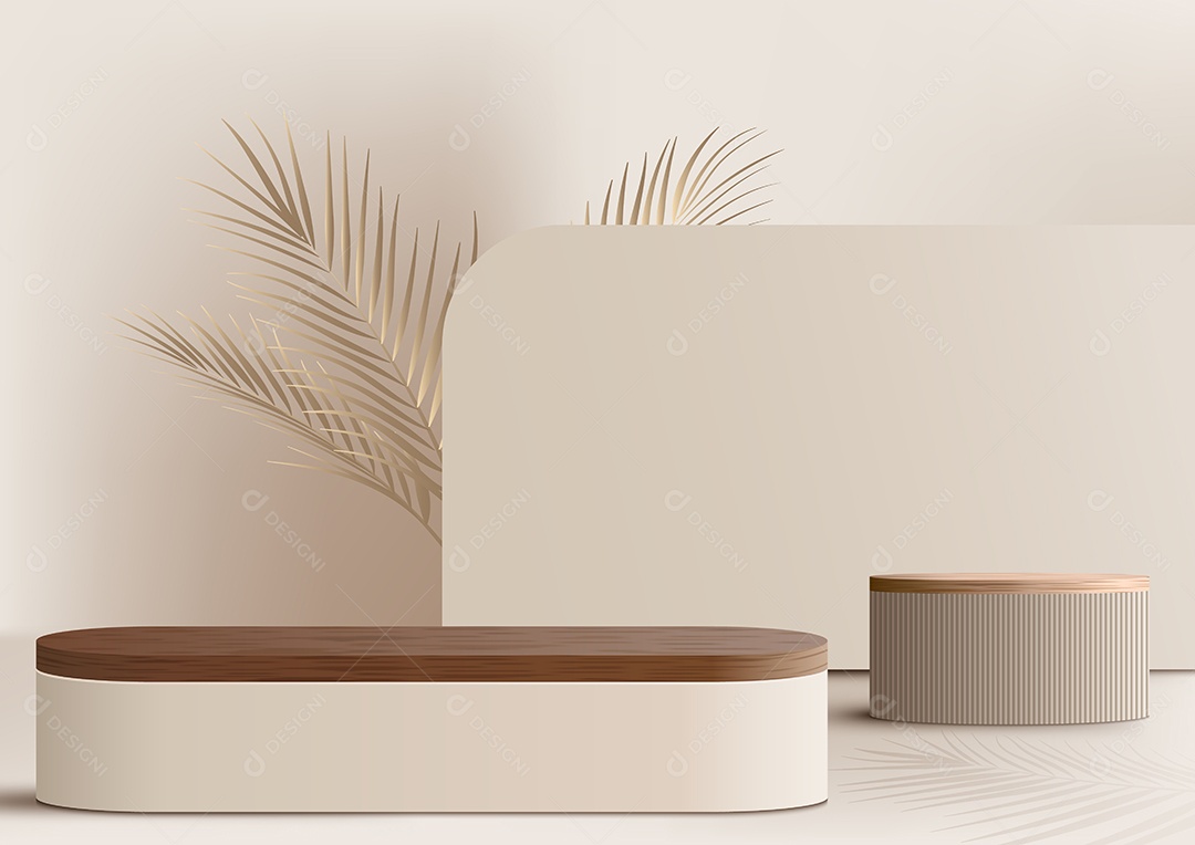 Cenário Branco Realista Ilustração Vetor EPS