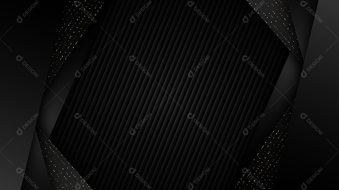 Cenário Preto Realista Ilustração Vetor EPS