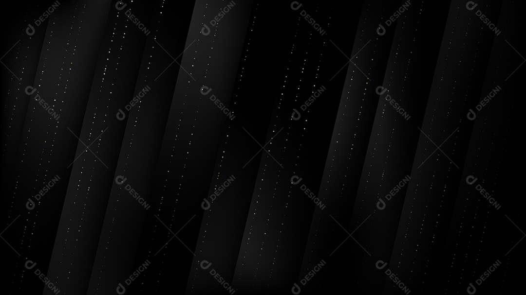 Cenário Preto Realista Ilustração Vetor EPS