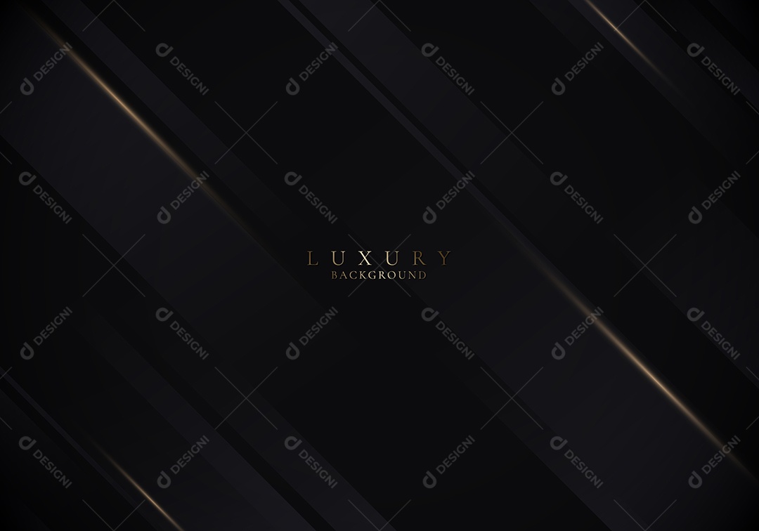 Cenário Preto Realista Ilustração Vetor EPS