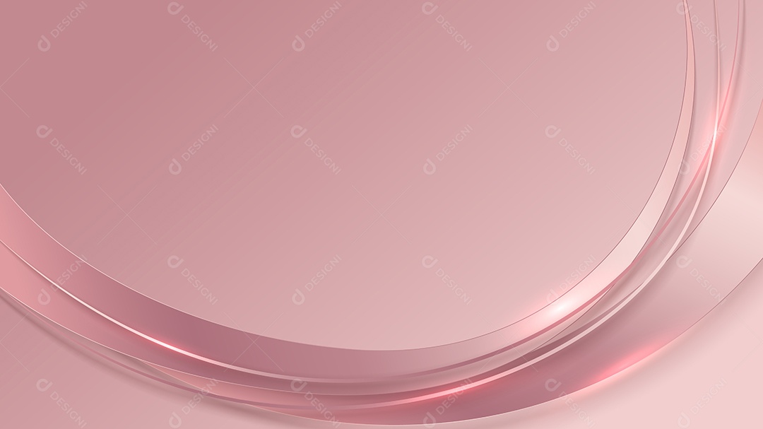 Cenário Rosa Realista Ilustração Vetor EPS