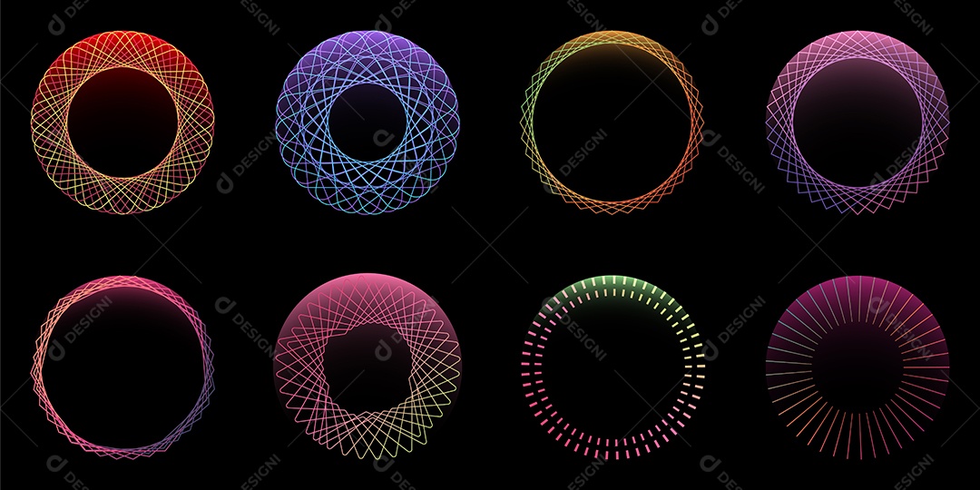 Cenário Futurista Realista Ilustração Vetor EPS