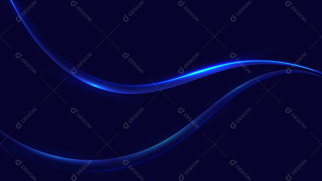 Cenário Azul Realista Ilustração Vetor EPS