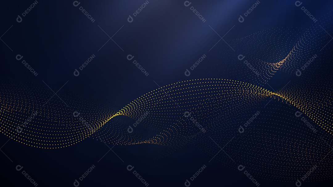 Cenário Azul Realista Ilustração Vetor EPS