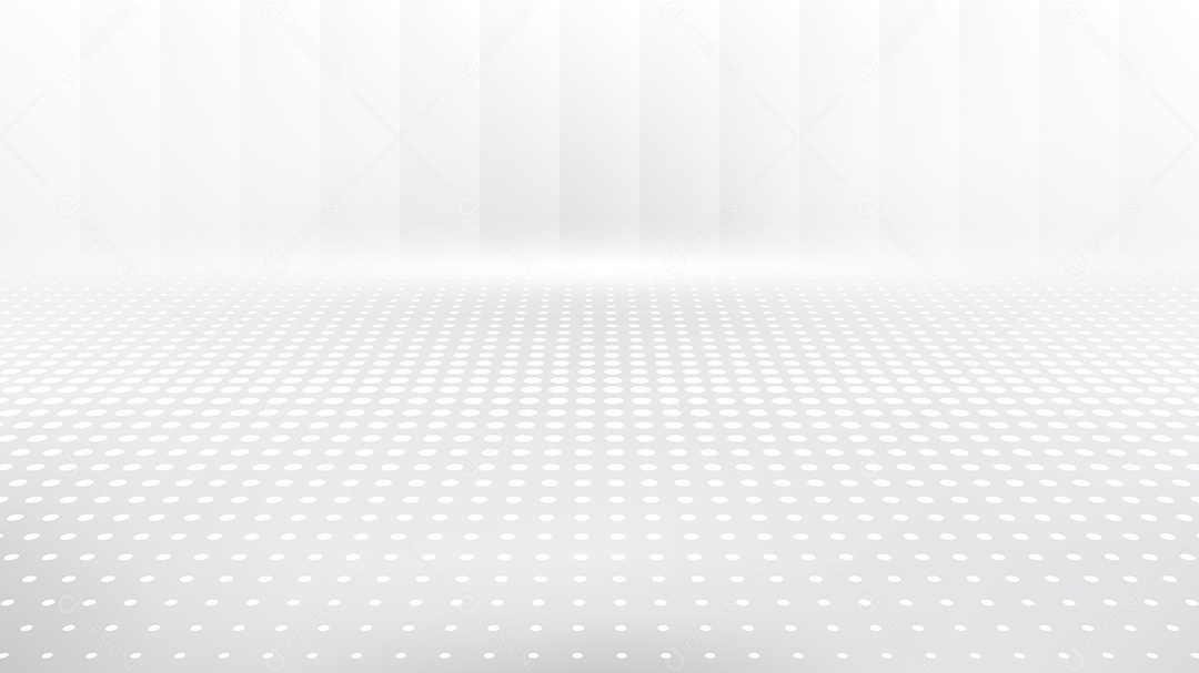 Cenário Branco Realista 3D Ilustração Vetor EPS