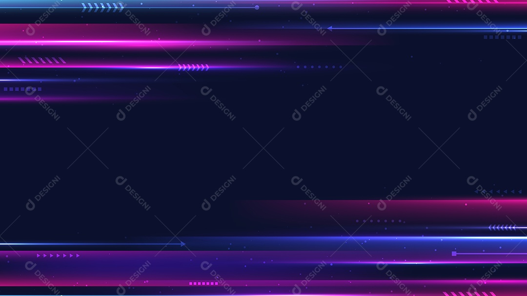 Cenário Futurista Realista 3D Ilustração Vetor EPS