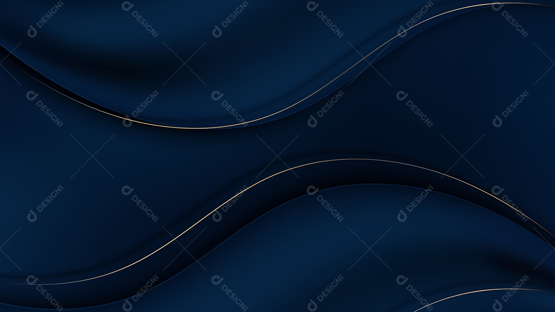 Cenário Azul Realista 3D Ilustração Vetor EPS