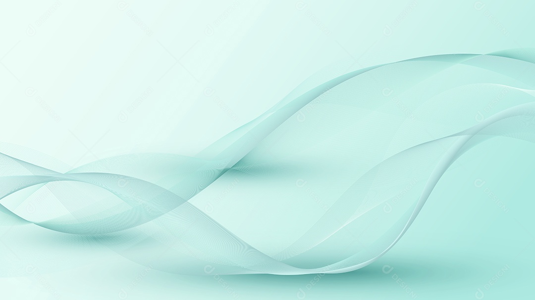 Cenário Azul Realista 3D Ilustração Vetor EPS