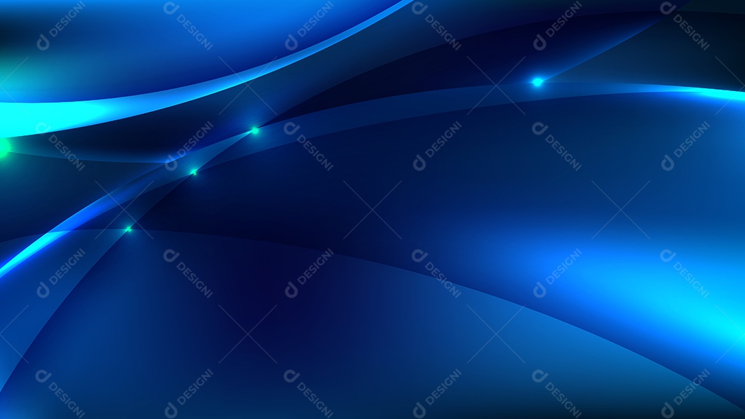 Fundo De Cenário Azul Realista Ilustração Vetor EPS