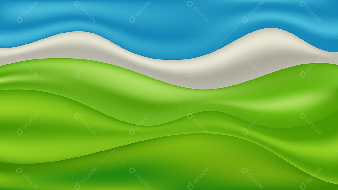 Fundo Coloridos Realista 3D Vetor EPS