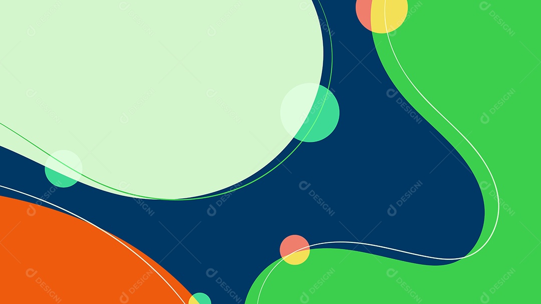 Fundo Realista 3D Abstrata Vetor EPS