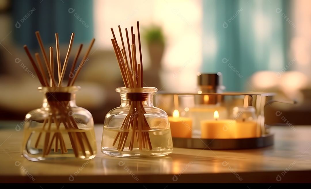 Difusor de aromas com vela em SPA