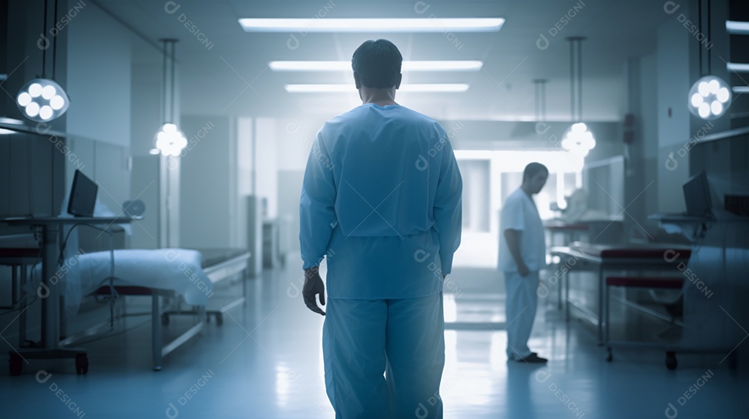 Médico profissional da saúde em  hospital