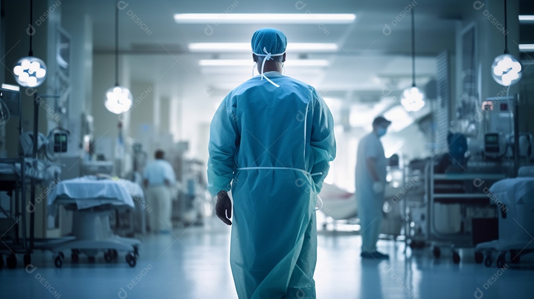 Médico profissional da saúde em  hospital