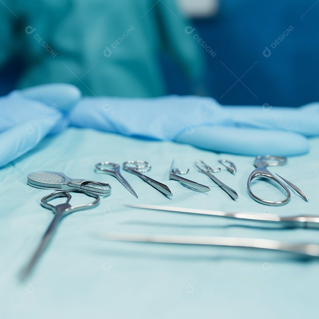 Objetos médicos para cirurgia
