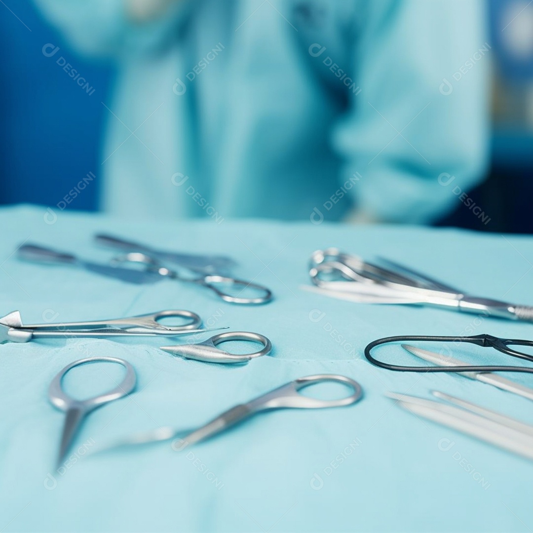 Objetos médicos para cirurgia