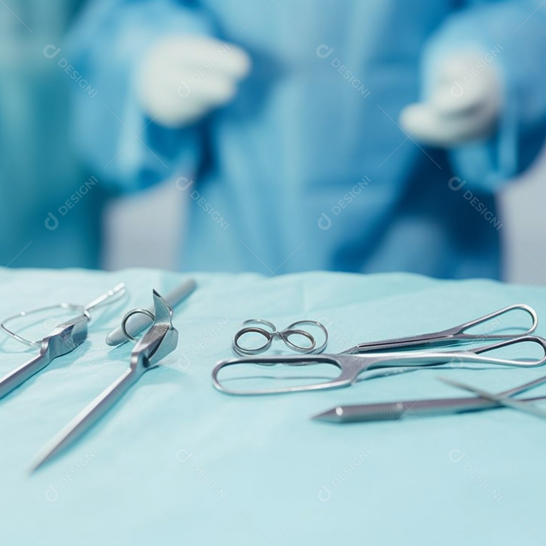 Objetos médicos para cirurgia