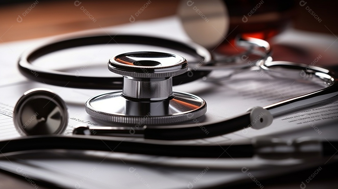 Objeto médico estetoscópio