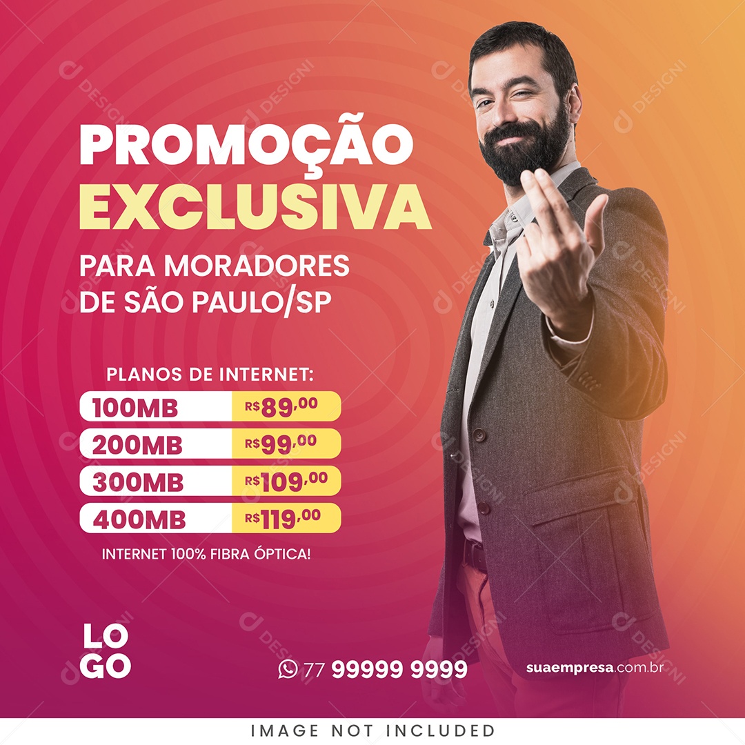 Promoção Exclusiva Para Moradores de São Paulo Social Media