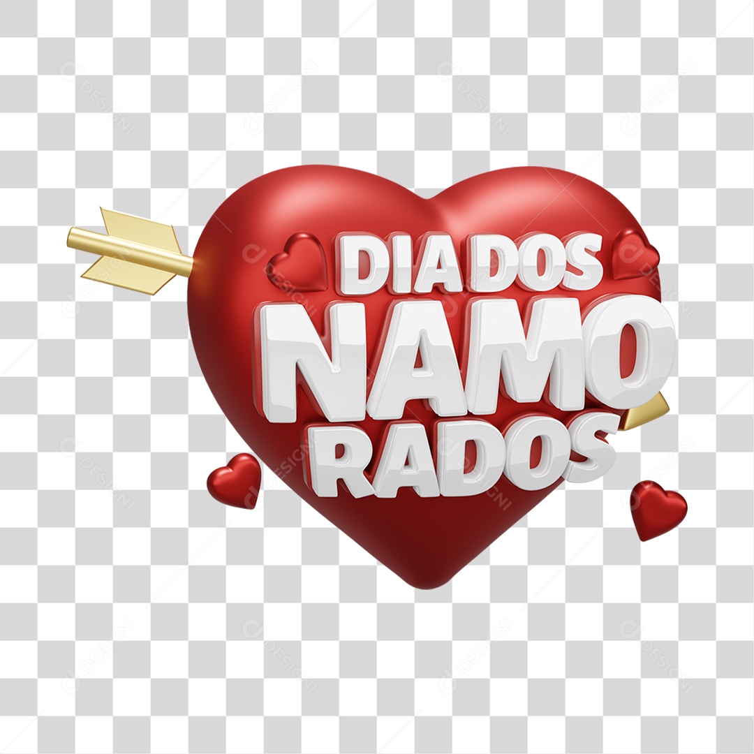 Dia dos Namorados PNG Transparente