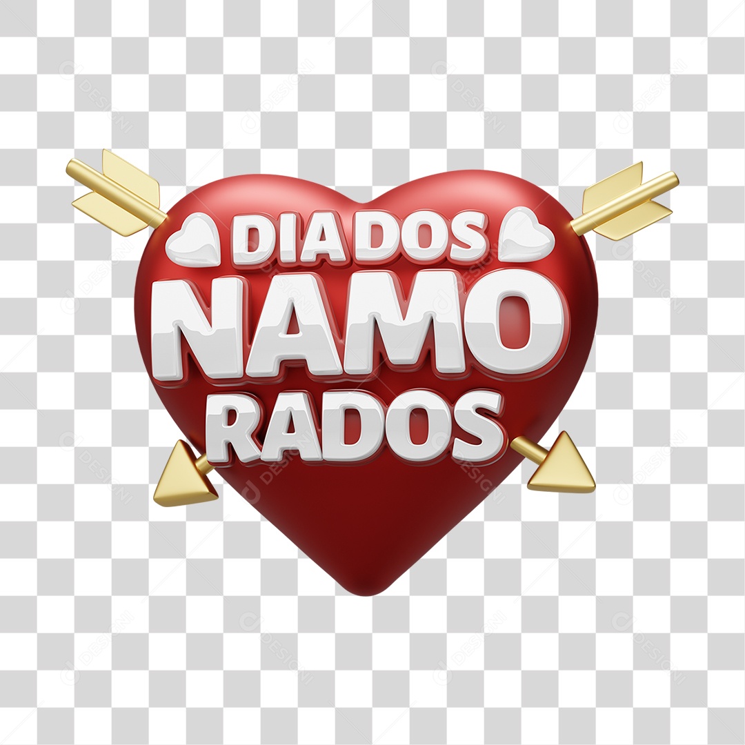 Dia dos Namorados PNG Transparente