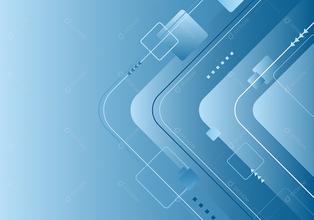 Cenário Realista Futurista Tecnologia Ilustração Vetor EPS