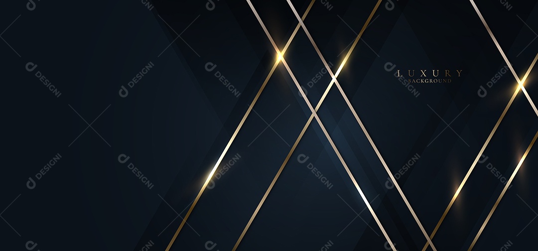 Cenário De Background De Luxo Preto Realista Ilustração Vetor EPS