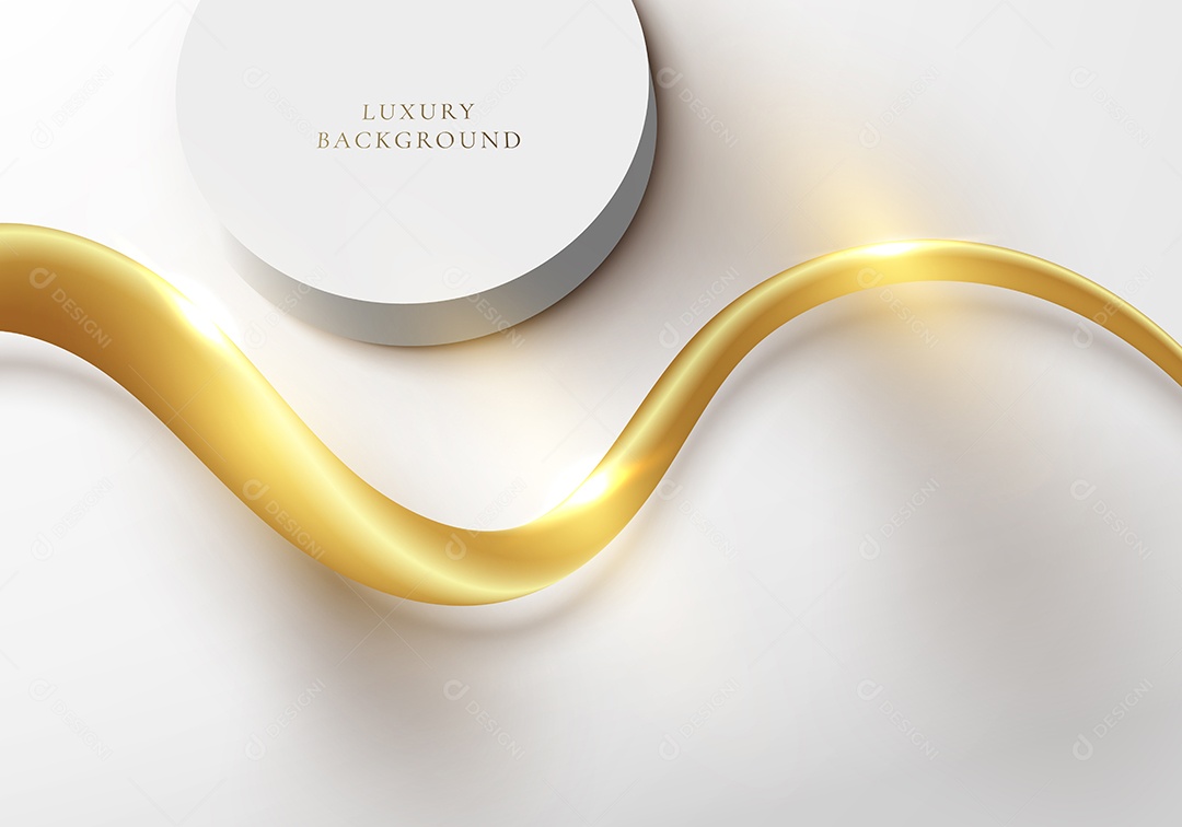 Cenário De Background De Luxo Realista Ilustração Vetor EPS