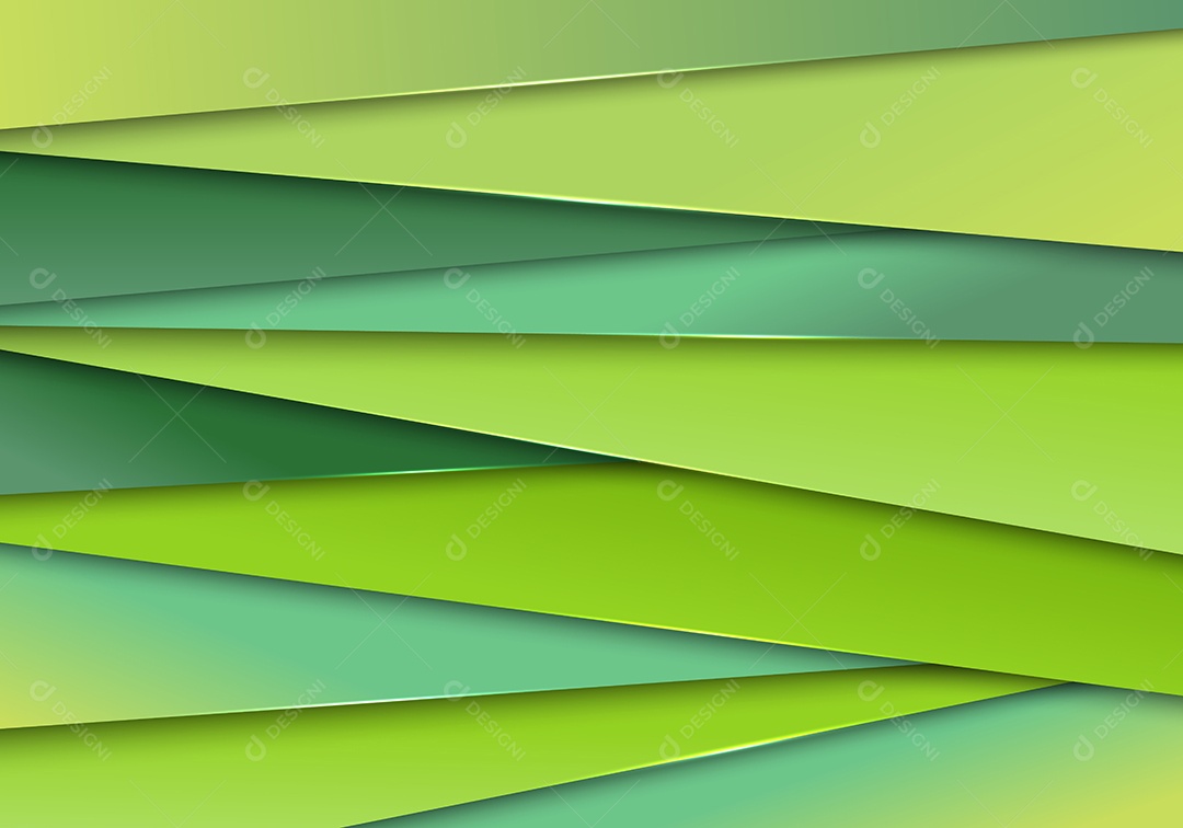 Cenário Verde Realista Ilustração Vetor EPS