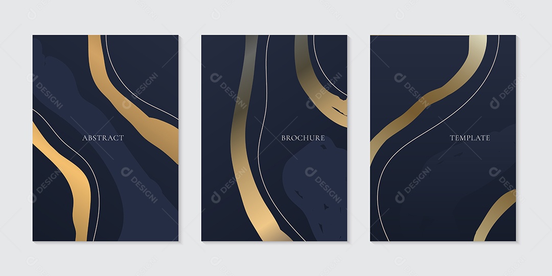 Cenário Com Formas Abstrata Realista Ilustração Vetor EPS